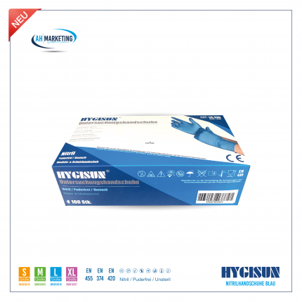 Hygisun Nitrilhandschuhe blau